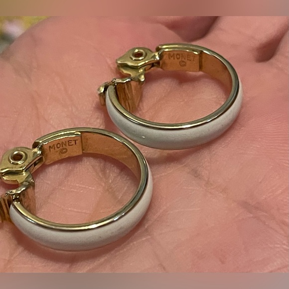 Monet Vintage Clip On Earrings Bundle of 3 - Picture 3 of 4